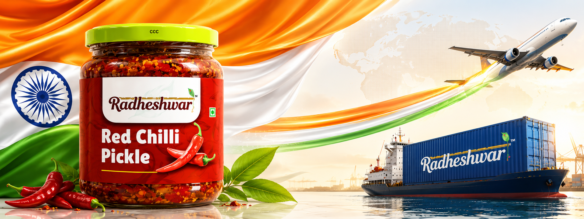 Radheshwar export products from India to global markets