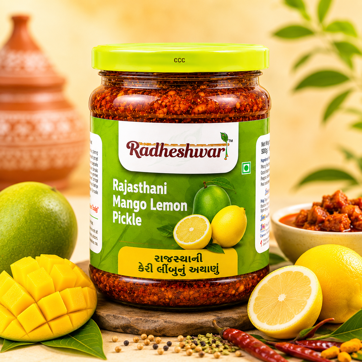 Rajasthani Mango Lemon Pickle